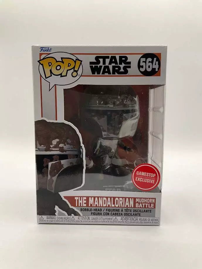 The Mandalorian Mudhorn Battle Funko Pop! Star Wars #564 GameStop Exclusive - Collector Store LLC