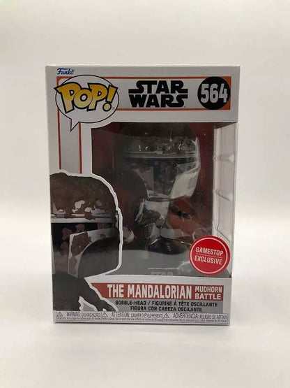 The Mandalorian Mudhorn Battle Funko Pop! Star Wars #564 GameStop Exclusive - Collector Store LLC