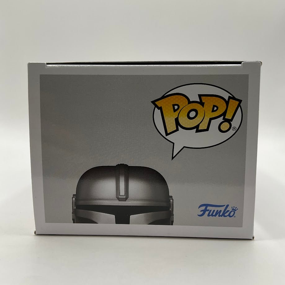 The Mandalorian with Darksaber Funko Pop! Star Wars #604 GITD GameStop Exclusive - Collector Store LLC