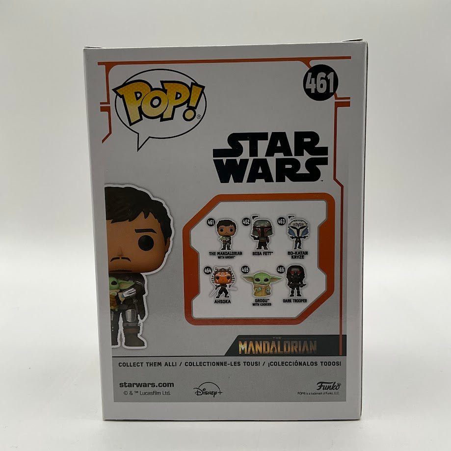 The Mandalorian with Grogu Funko Pop! Star Wars #461 - Collector Store LLC