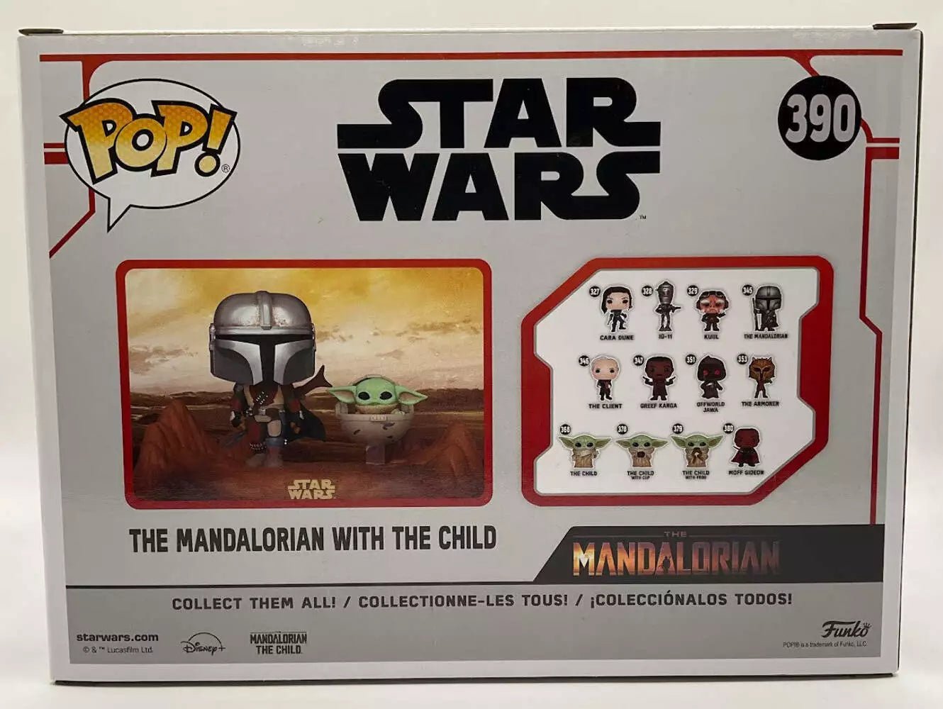 The Mandalorian with the Child Funko Pop! Star Wars #390 - Collector Store LLC