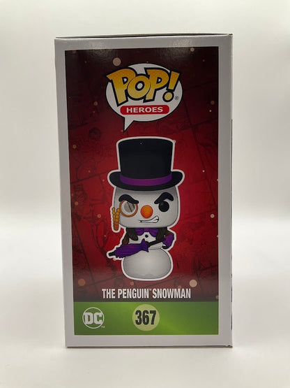 The Penguin Snowman Funko Pop! DC Super Heroes #367 Hot Topic Exclusive - Collector Store LLC