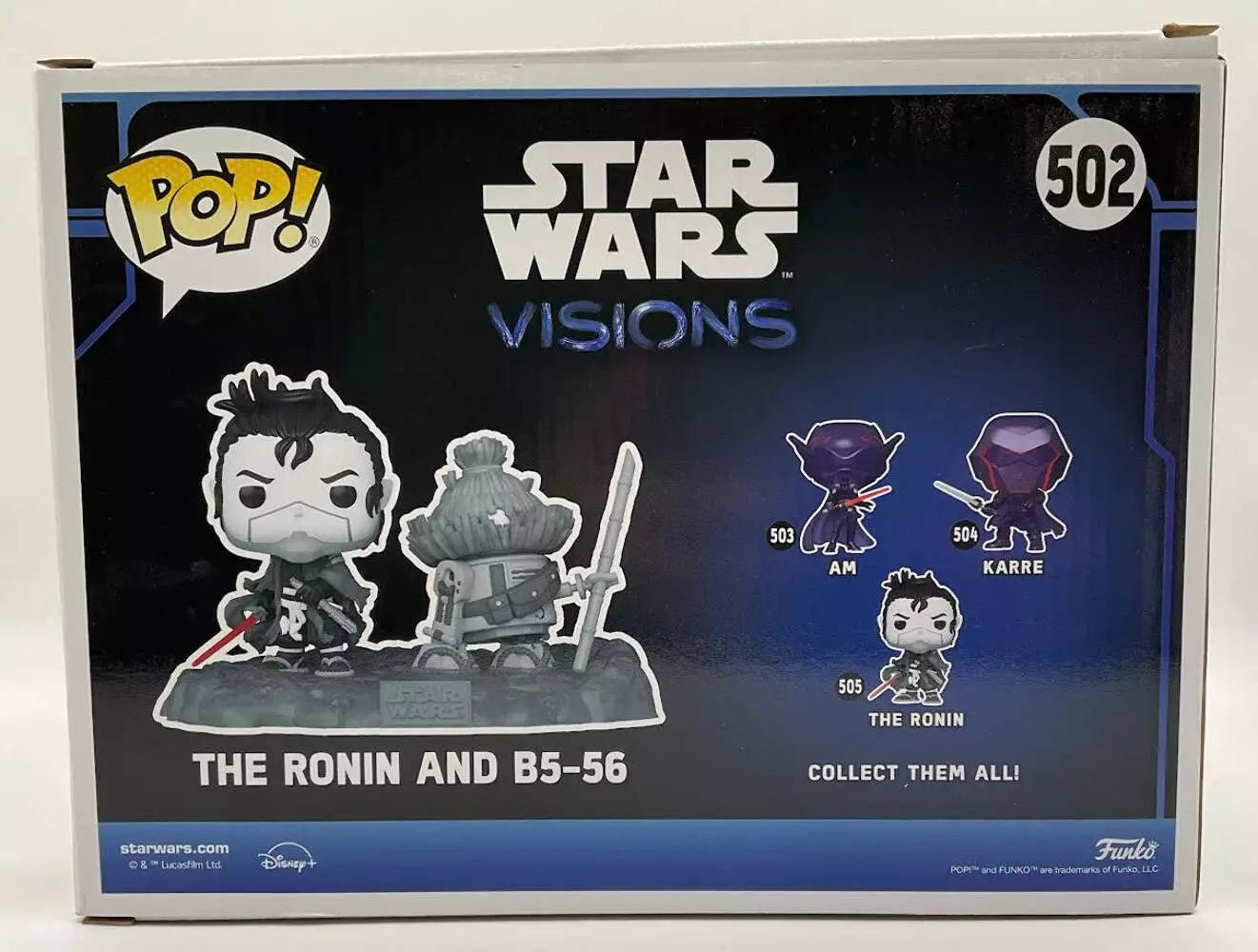 The Ronin & B5 - 56 Funko Pop! Star Wars #502 GITD Target Exclusive - Collector Store LLC