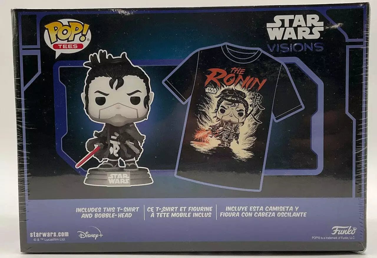 The Ronin Funko Pop & Tee! Star Wars Visions #505 Target Exclusive Size L - Collector Store LLC