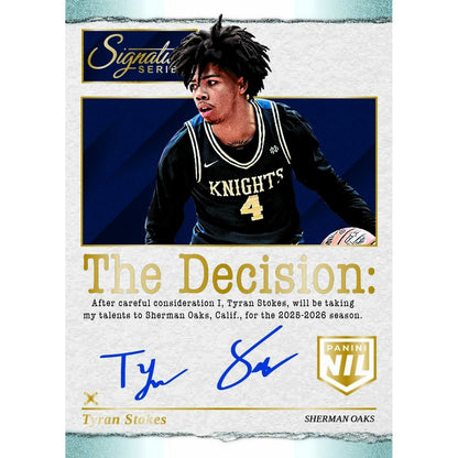 2025-26 Panini Donruss Signature Series Basketball Hobby Box