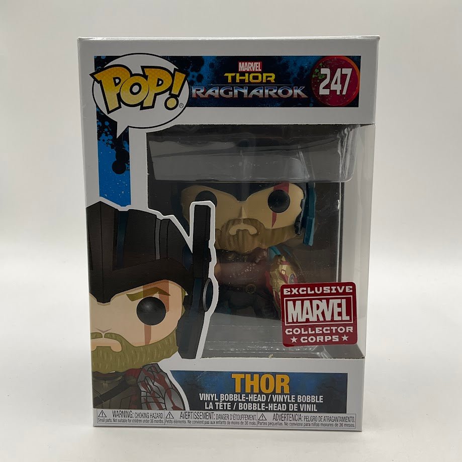 Thor Funko Pop! Thor Ragnarok 247 Marvel Collector Corps Exclusive - Collector Store LLC