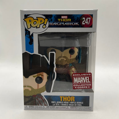 Thor Funko Pop! Thor Ragnarok 247 Marvel Collector Corps Exclusive - Collector Store LLC