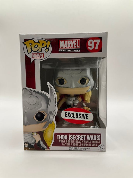 Thor (Secret Wars) Funko Pop! Marvel Collector Corps #97 Exclusive - Collector Store LLC