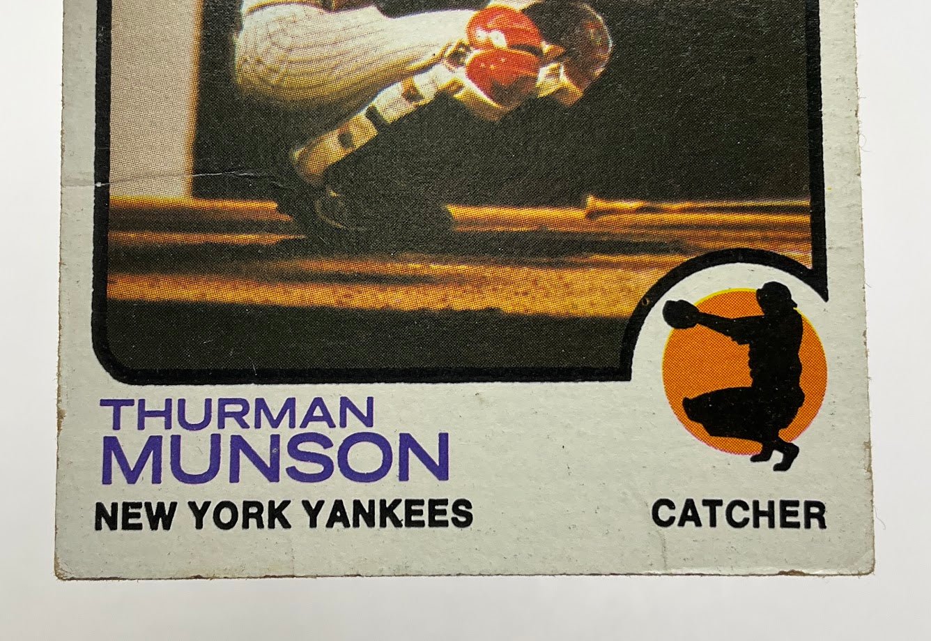 Thurman Munson 1973 Topps #142 New York Yankees VG - Collector Store LLC