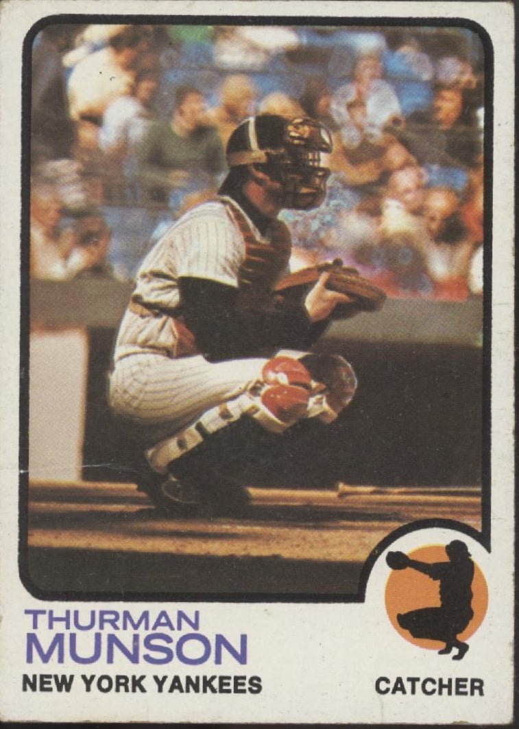 Thurman Munson 1973 Topps #142 New York Yankees VG - Collector Store LLC