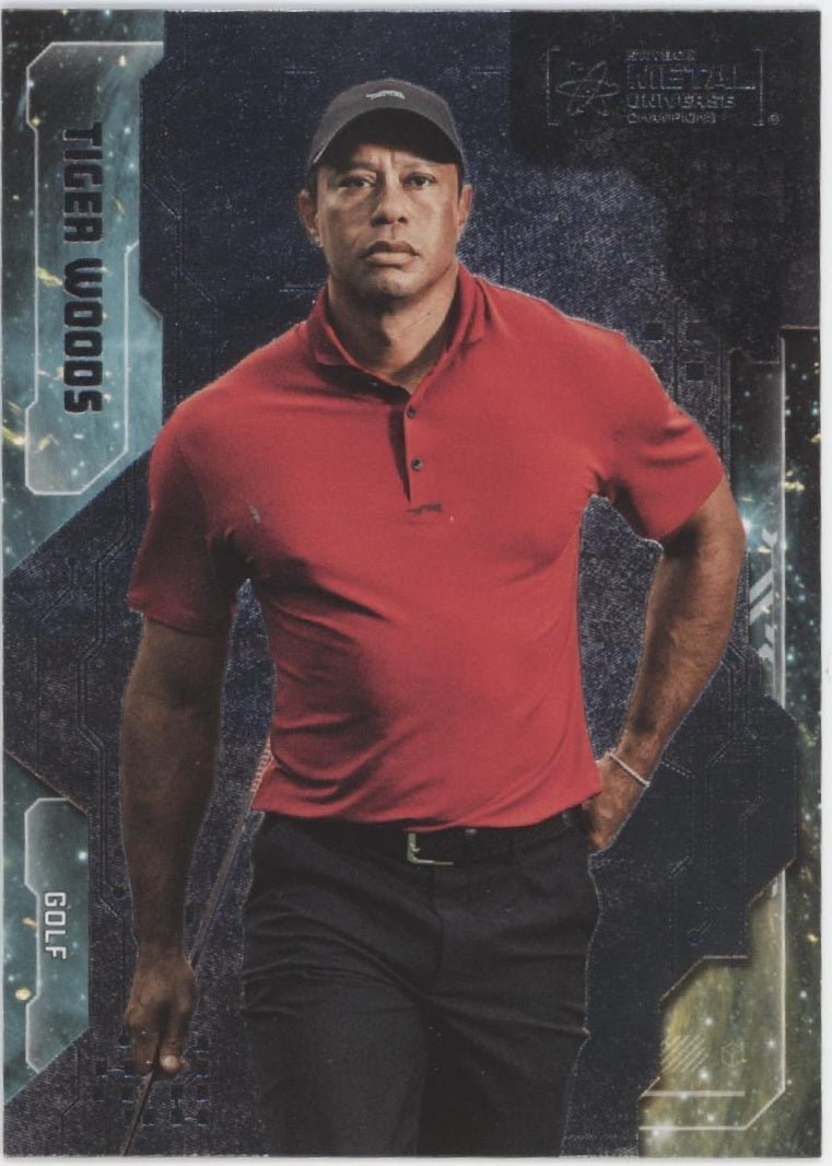 Tiger Woods 2024 Skybox Metal Universe Champions 2 1 - Collector Store LLC
