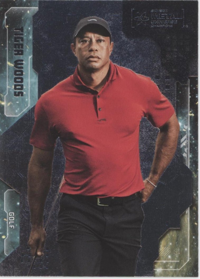Tiger Woods 2024 Skybox Metal Universe Champions 2 2 - Collector Store LLC
