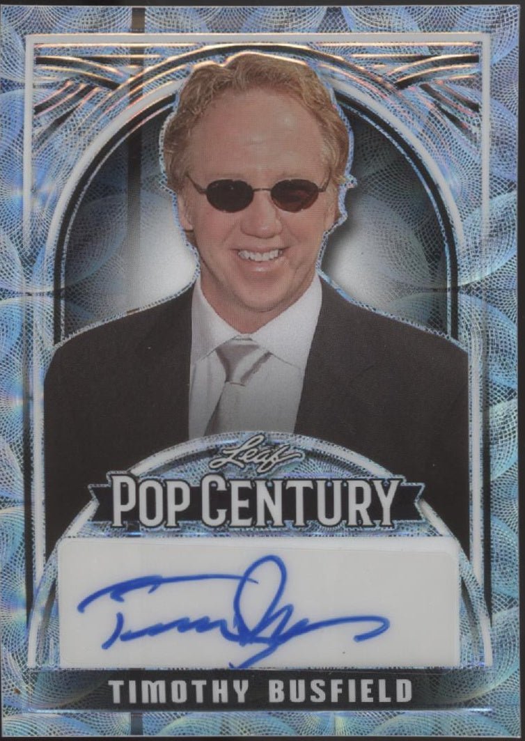 Timothy Busfield 2024 Leaf Pop Century Auto 3/10 #BA - TB1 - Collector Store LLC