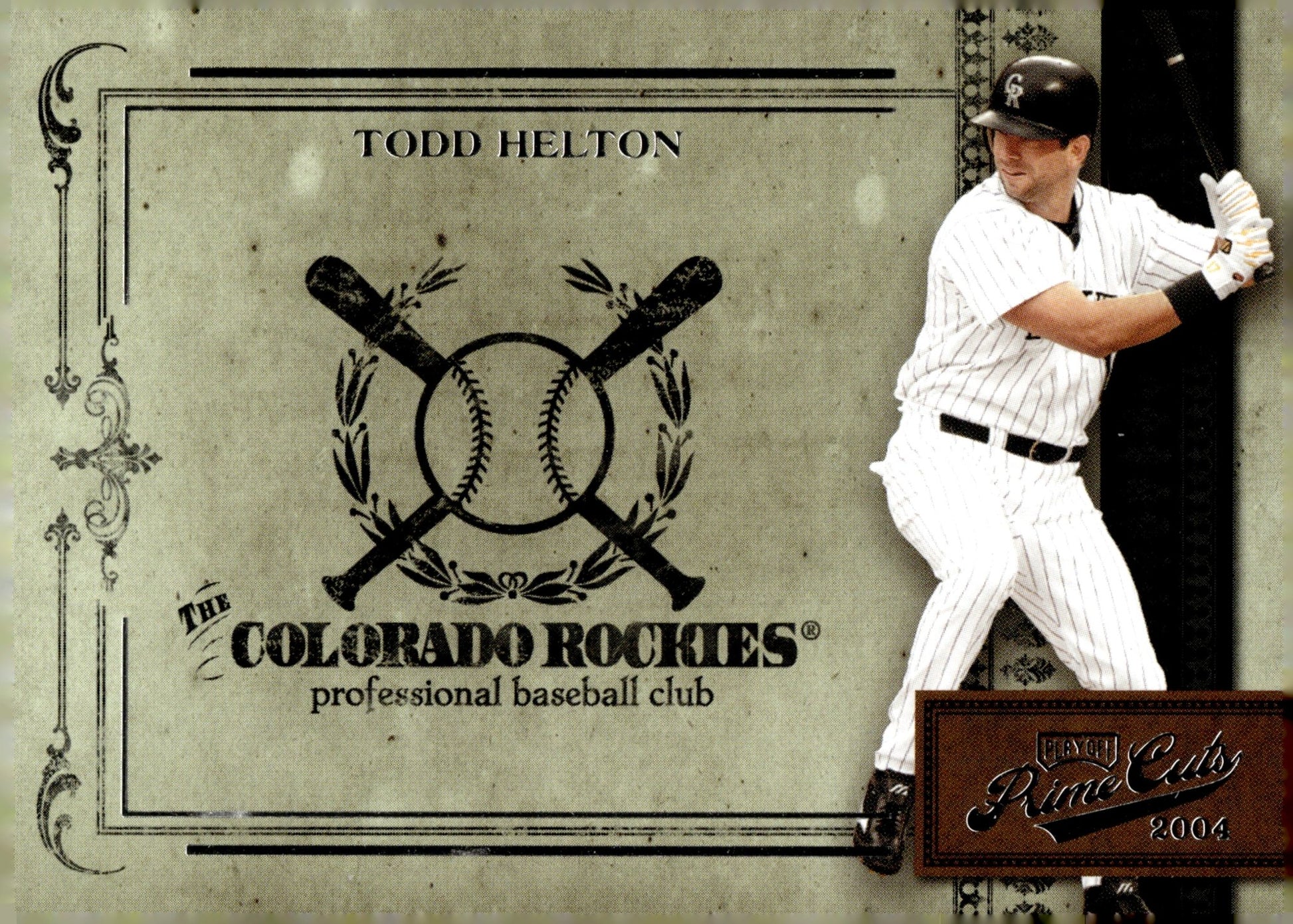 Todd Helton 2004 Playoff Prime Cuts 226/699 #40 - Collector Store LLC