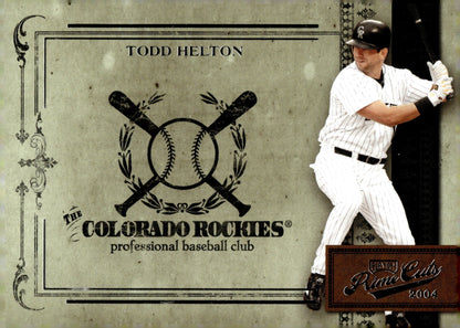 Todd Helton 2004 Playoff Prime Cuts 226/699 #40 - Collector Store LLC