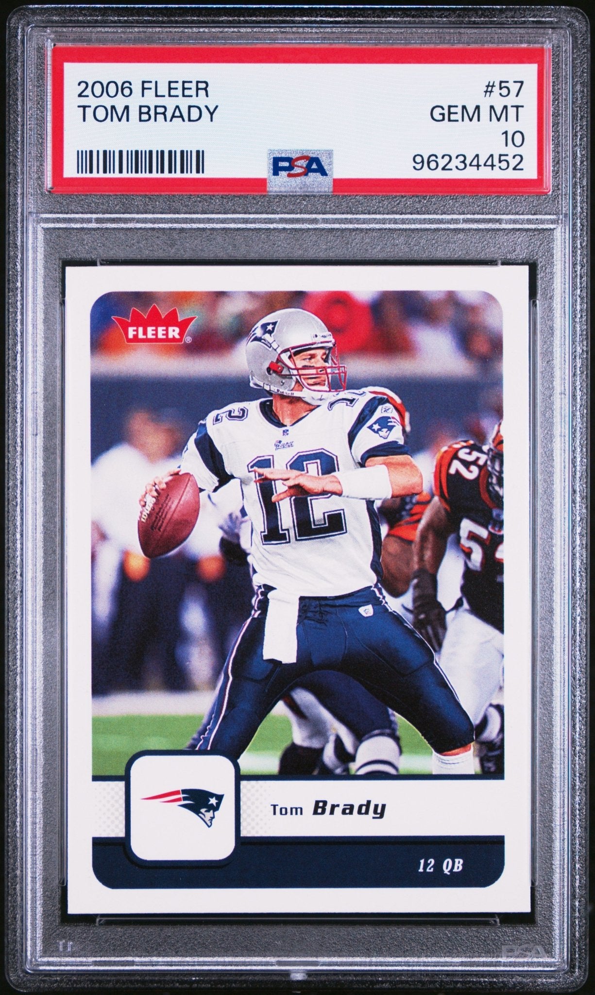 Tom Brady 2006 Fleer #57 PSA 10 - Collector Store LLC