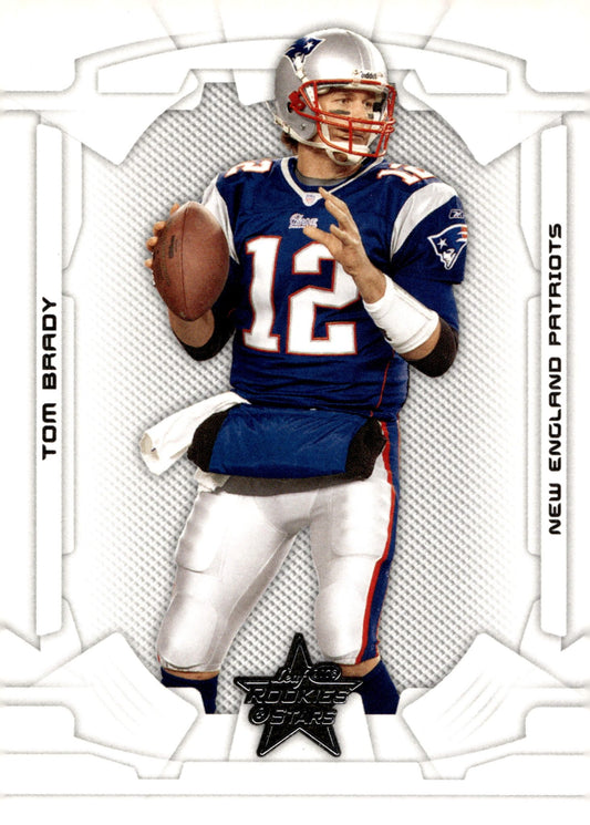 Tom Brady 2008 Leaf Rookies & Stars #57 - Collector Store LLC