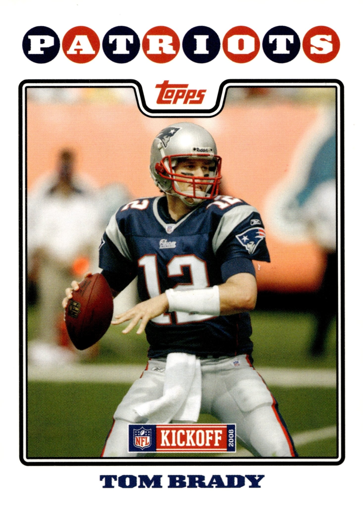 Tom Brady 2008 Topps Kickoff #3 - Collector Store LLC