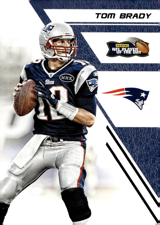 Tom Brady 2012 Panini Player of the Day #5 - Collector Store LLC