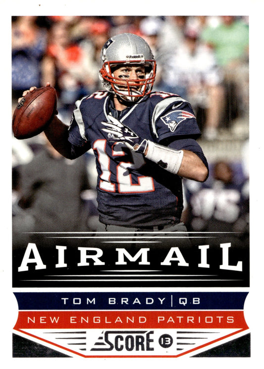 Tom Brady 2013 Panini Score Airmail #239 - Collector Store LLC