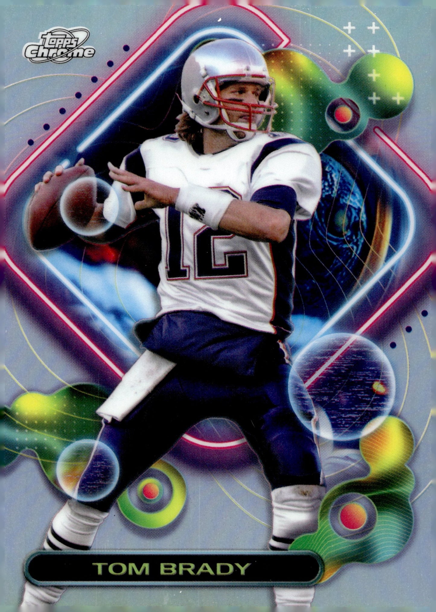 Tom Brady 2024 Topps Composite Comic Chrome Refractor #281 - Collector Store LLC