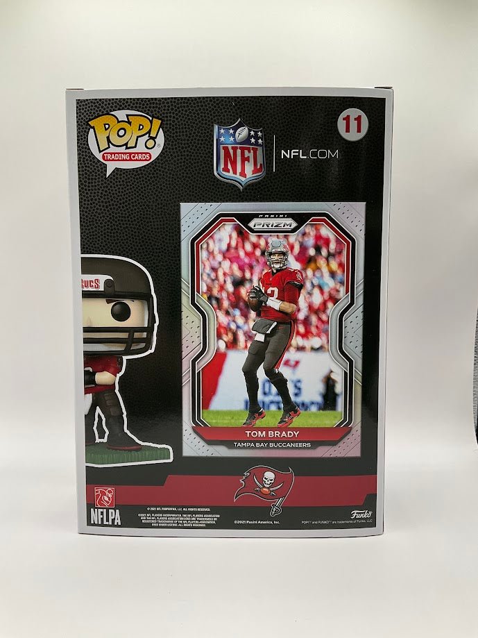 Tom Brady Funko Pop! Trading Cards Tampa Bay Buccaneers #11 - Collector Store LLC