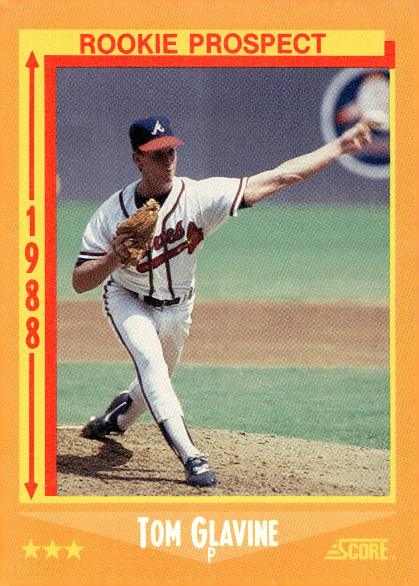 Tom Glavine 1988 Score Rookie Prospect RC #638 - Collector Store LLC