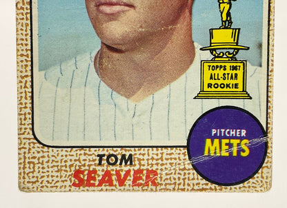 Tom Seaver 1968 Topps #45 New York Mets PR #2 - Collector Store LLC