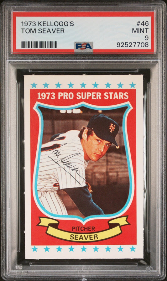 Tom Seaver 1973 Kellogg's #46 PSA 9 - Collector Store LLC