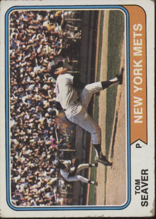 Tom Seaver 1974 Topps #80 New York Mets GD - Collector Store LLC