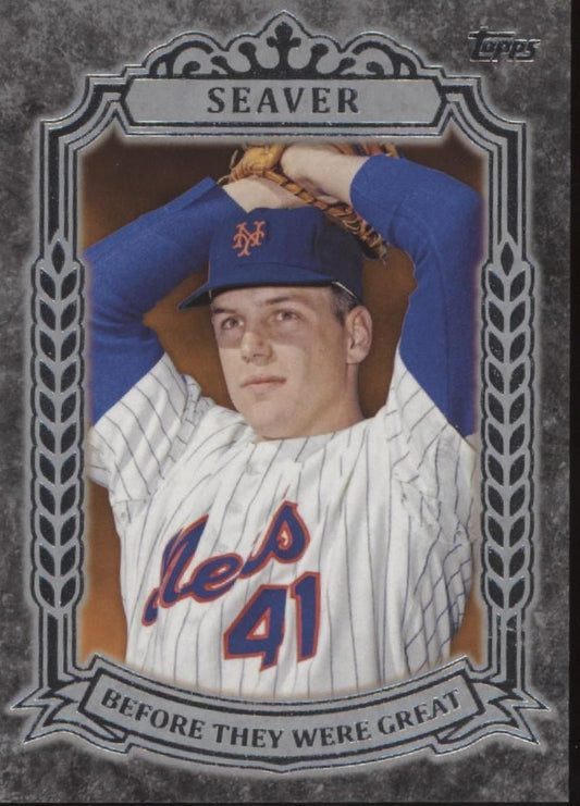 Tom Seaver 2014 Topps Before They Were Great #BG - 27 - Collector Store LLC