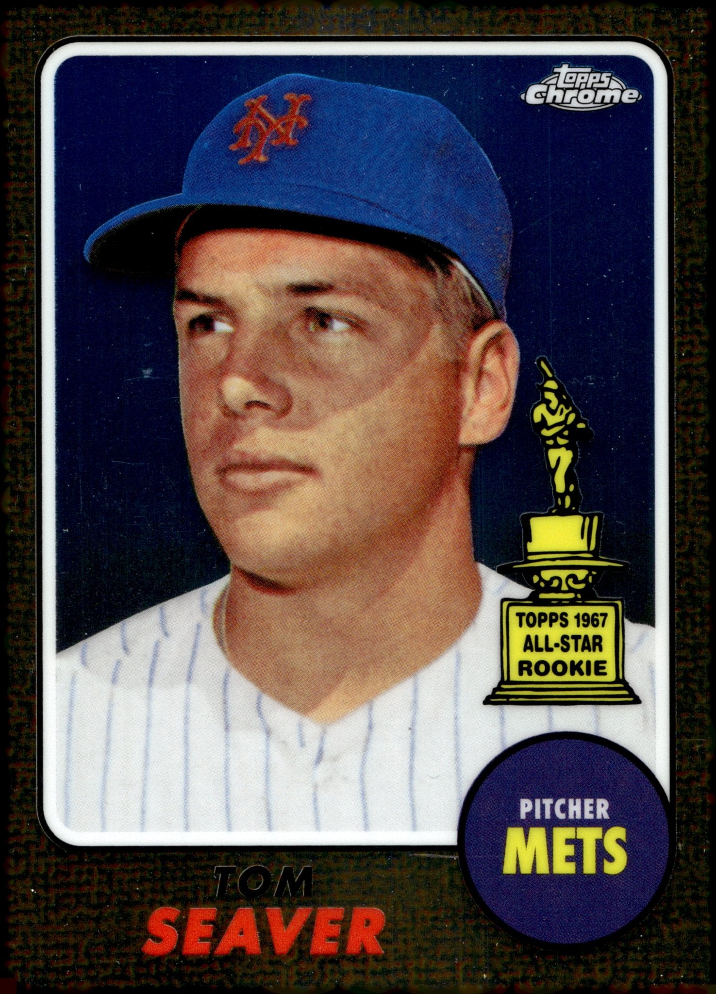 Tom Seaver 2017 Topps Chrome All Rookie Cup Reprint #TARC - 12 - Collector Store LLC