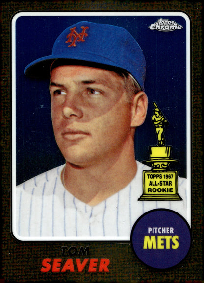 Tom Seaver 2017 Topps Chrome All Rookie Cup Reprint #TARC - 12 - Collector Store LLC