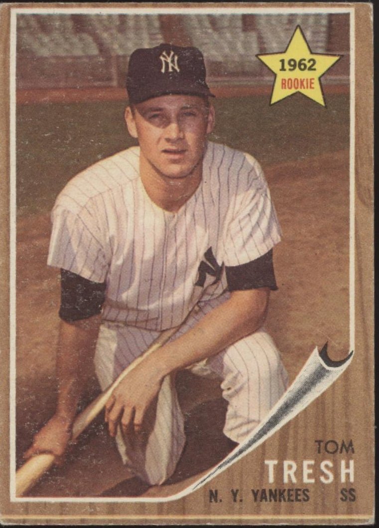 Tom Tresh 1962 Topps RC #31 New York Yankees VG - Collector Store LLC