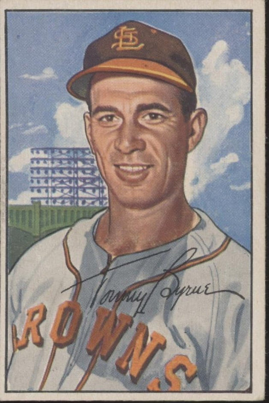 Tommy Byrne 1952 Bowman #61 St. Louis Browns VG - EX - Collector Store LLC