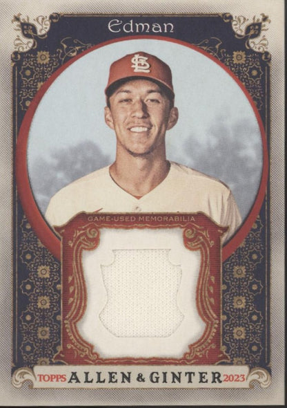 Tommy Edman 2023 Topps Allen & Ginter Swatch #AGRB - TE - Collector Store LLC