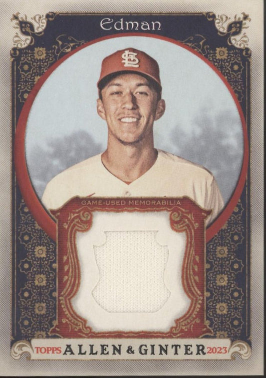Tommy Edman 2023 Topps Allen & Ginter Swatch #AGRB - TE - Collector Store LLC