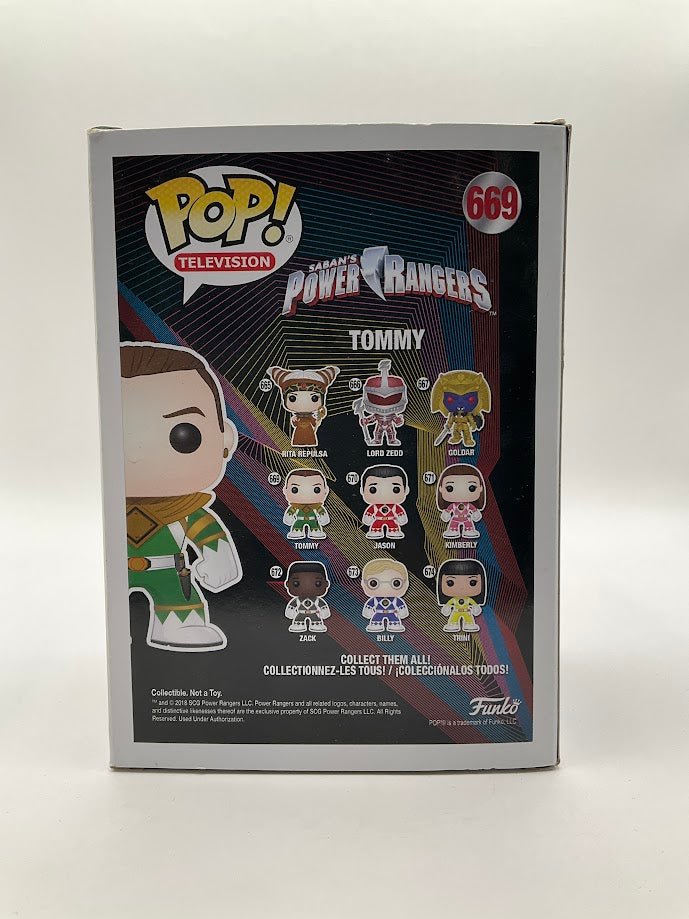 Tommy Funko Pop! Power Rangers #669 25 Years - Collector Store LLC