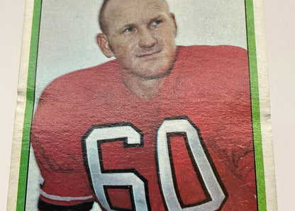 Tommy Nobis 1972 Topps #309 Atlanta Falcons VG - EX #1 - Collector Store LLC