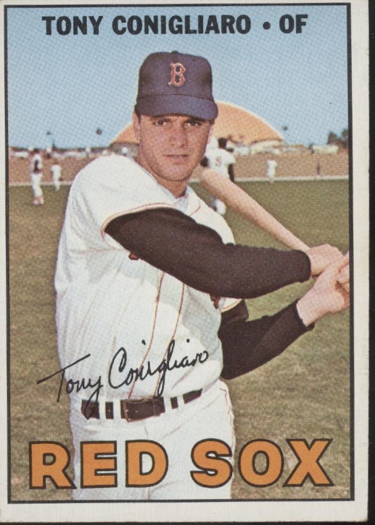 Tony Conigliaro 1967 Topps 280 Boston Red Sox VG - Collector Store LLC