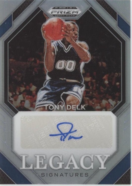 Tony Delk 2024 Panini Prizm Draft Picks Legacy Prizm Auto #LS - DEL - Collector Store LLC