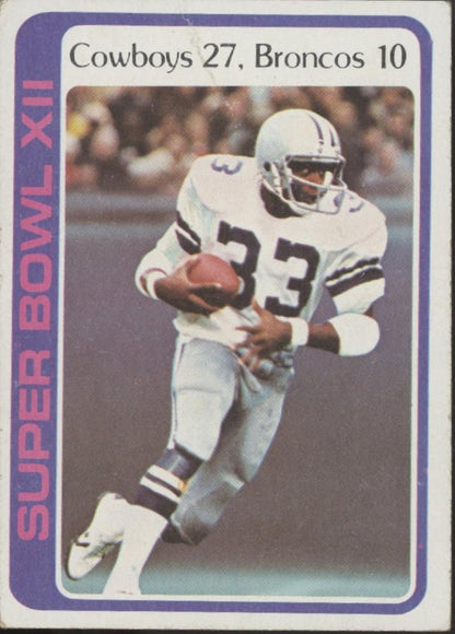 Tony Dorsett 1978 Topps Super Bowl XII #168 VG - Collector Store LLC