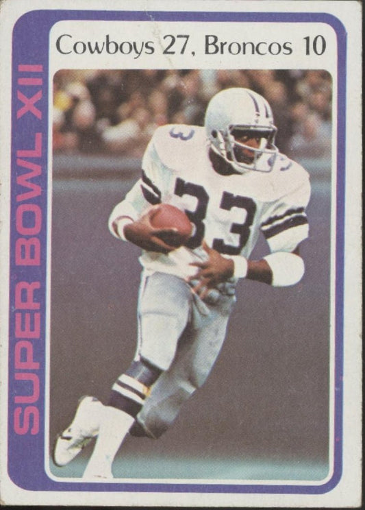 Tony Dorsett 1978 Topps Super Bowl XII #168 VG - Collector Store LLC