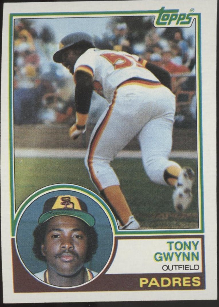 Tony Gwynn 1983 Topps RC #482 San Diego Padres VG - EX - Collector Store LLC