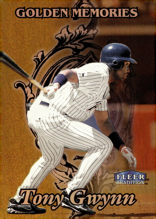 Tony Gwynn 1998 Fleer Tradition Golden Memories #315 - Collector Store LLC