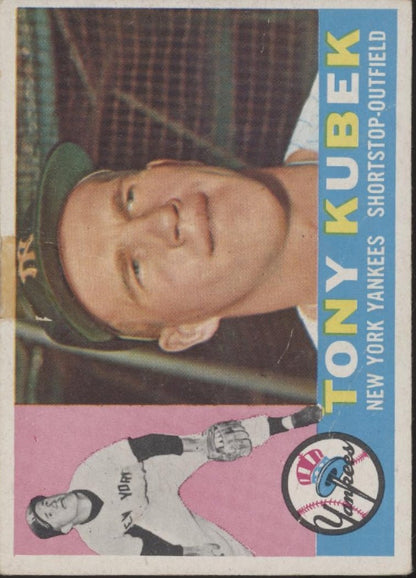 Tony Kubek 1960 Topps #83 New Yankees GD - Collector Store LLC