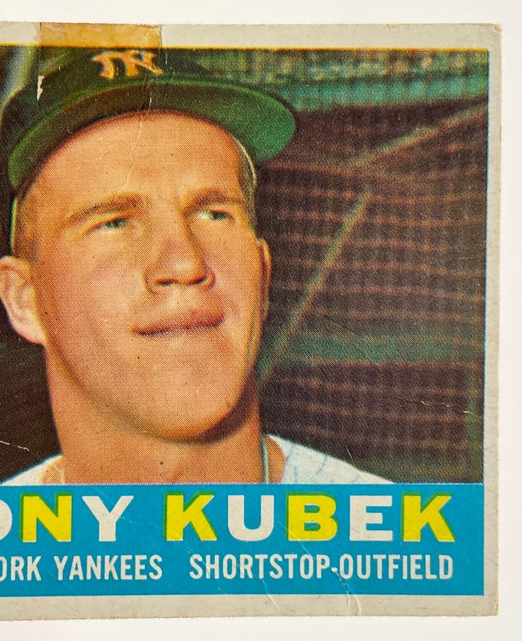 Tony Kubek 1960 Topps #83 New Yankees GD - Collector Store LLC