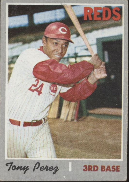 Tony Perez 1970 Topps #380 Cincinnati Reds VG - EX - Collector Store LLC