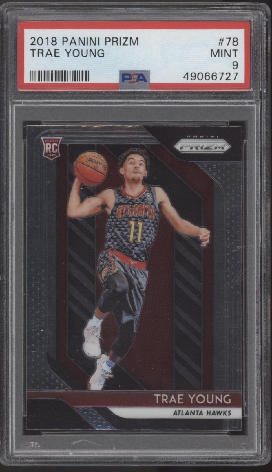 Trae Young 2018 - 19 Panini Prizm RC #78 PSA 9 - Collector Store LLC