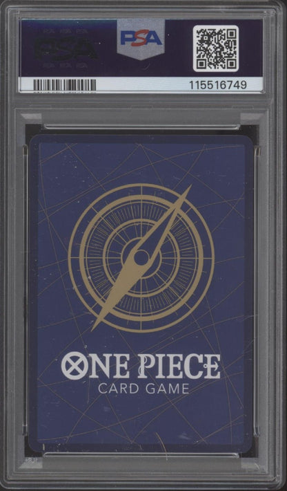 Trafalgar Law One Piece Card Game Awakening New Era Manga Alt Art 069 PSA 10 1 - Collector Store LLC